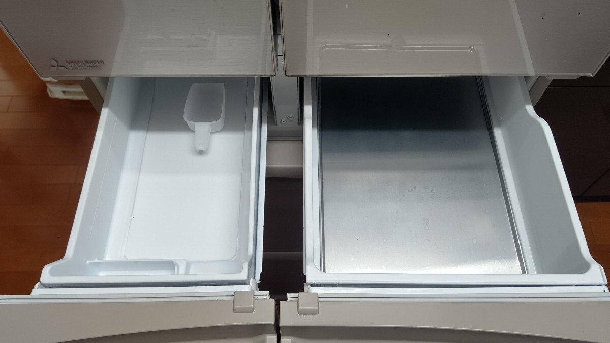 【美品】三菱ノンフロン冷凍冷蔵庫 MR‐MX50G‐C 2021年製品 置けるスマート大容量 MXシリーズ 503L 118㎏ 新潟市中央区引き取り歓迎の画像8