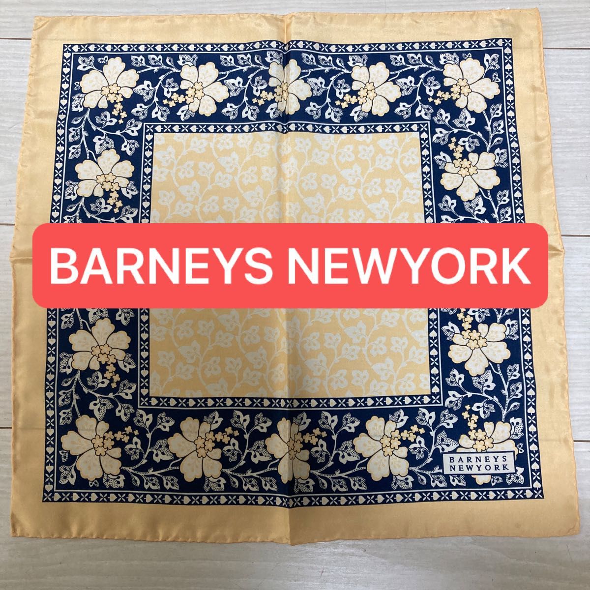 【最終値下げ価格】BARNEYS NEWYORK ポケットチーフ バーニーズニューヨーク