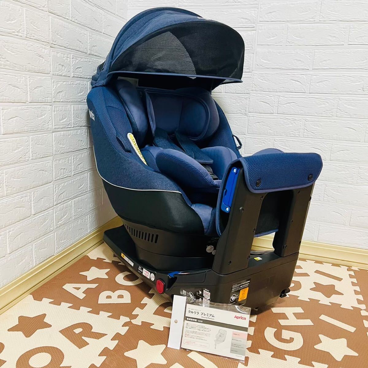  Aprica * детское кресло *kru сирень premium *isofix* красивый *