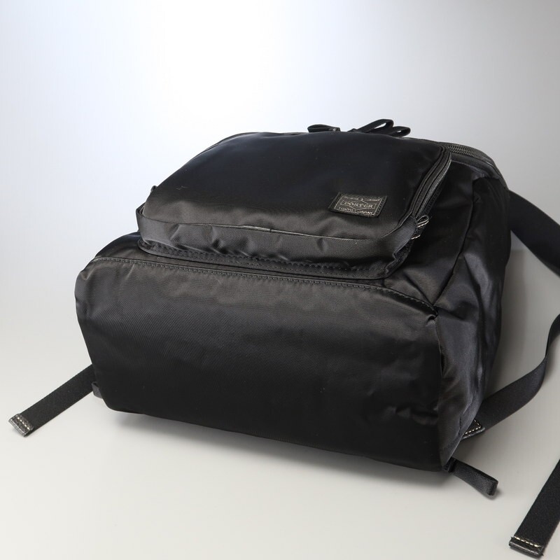 MG2299*定価 36,300円 PORTER ポーター《PLAN RUCKSACK プラン リュックサック/ブラック》ナイロン バックパック バッグ 鞄 吉田カバンの画像6