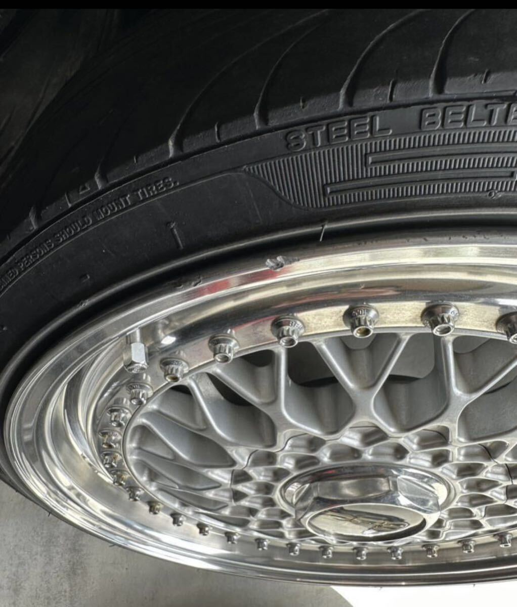 BBS RS 16インチ PCD100-4H 6J 6.5J 165/40R16 の画像4