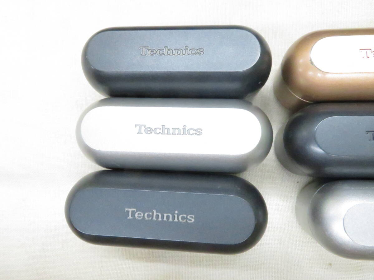 越☆☆ ※通電のみ確認済み※ ※充電ケースのみ※ テクニクス Technics EAH-AZ60 EAH-AZ40 １０点まとめて 完全ワイヤレスイヤホンの画像2