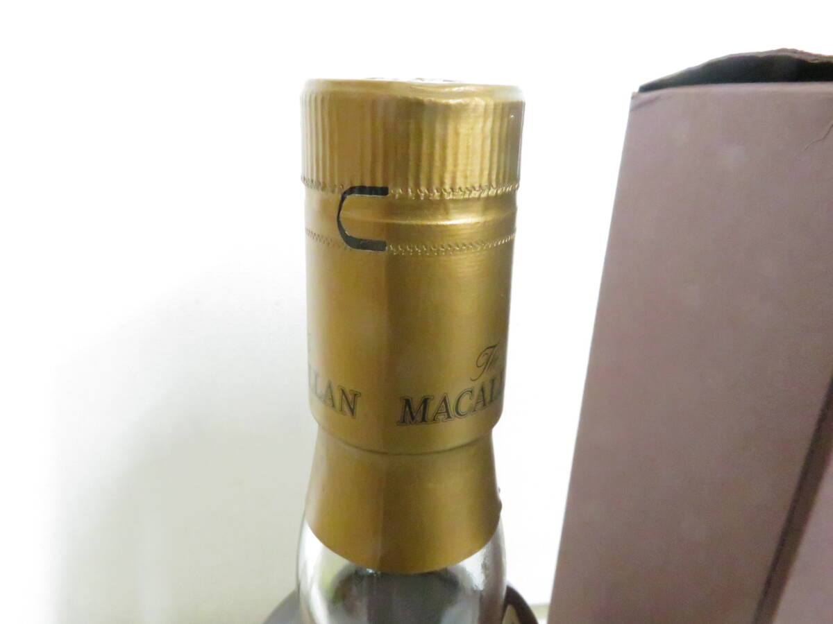 ☆☆未開栓  マッカラン12年 シェリーオーク  シングルモルト ハイランド 旧ボトル TheMACALLAN ウイスキー箱有 700ml 40％の画像9