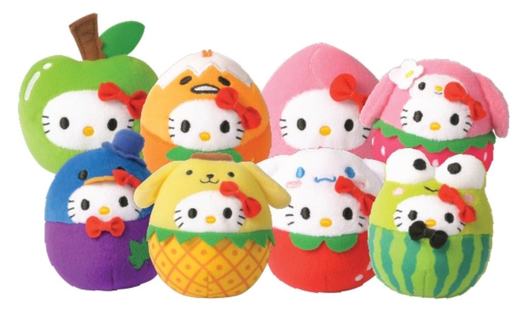 タイ限定品 サンリオ ハローキティ フルーツ ぬいぐるみ 全8種 タイ限定品 サンリオ ハローキティ フルーツ ぬいぐるみ 全8種