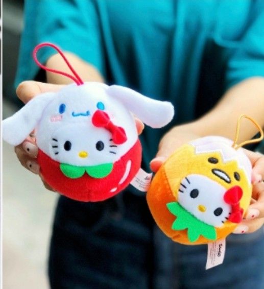 タイ限定品 サンリオ ハローキティ フルーツ ぬいぐるみ 全8種 タイ限定品 サンリオ ハローキティ フルーツ ぬいぐるみ 全8種
