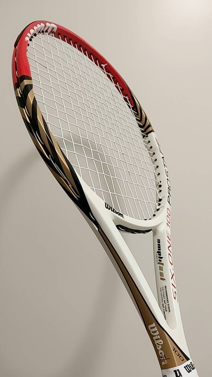 ★希少★ ウィルソン Wilson PROSTAFF SIX. ONE 100 プロスタッフ SIX. ONE 100 硬式テニスラケット G2_画像2