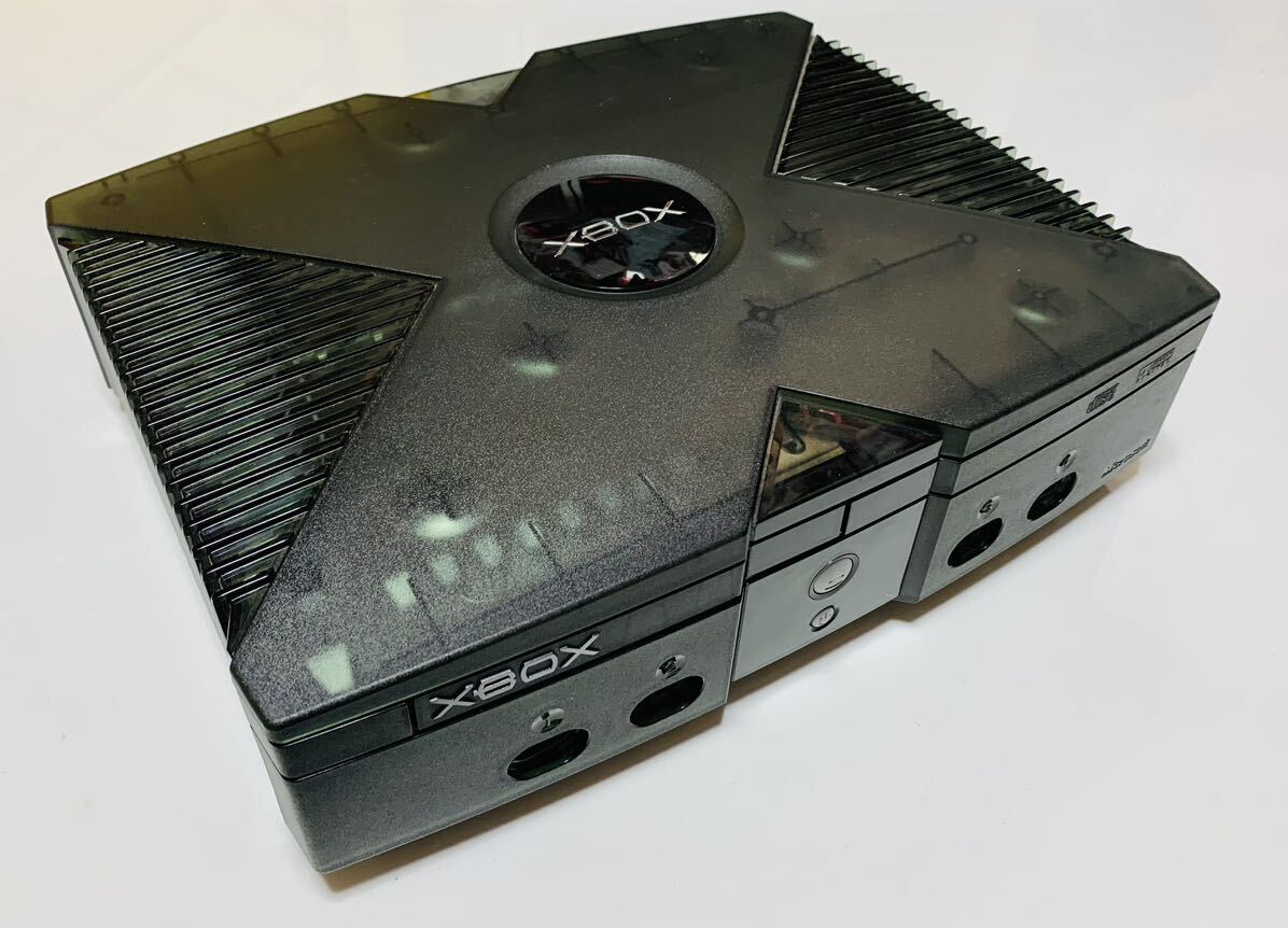 Microsoft/マイクロソフト 初代 XBOX Special Edition F23-00093 クリアブラック スケルトン 本体 スペシャルエディション