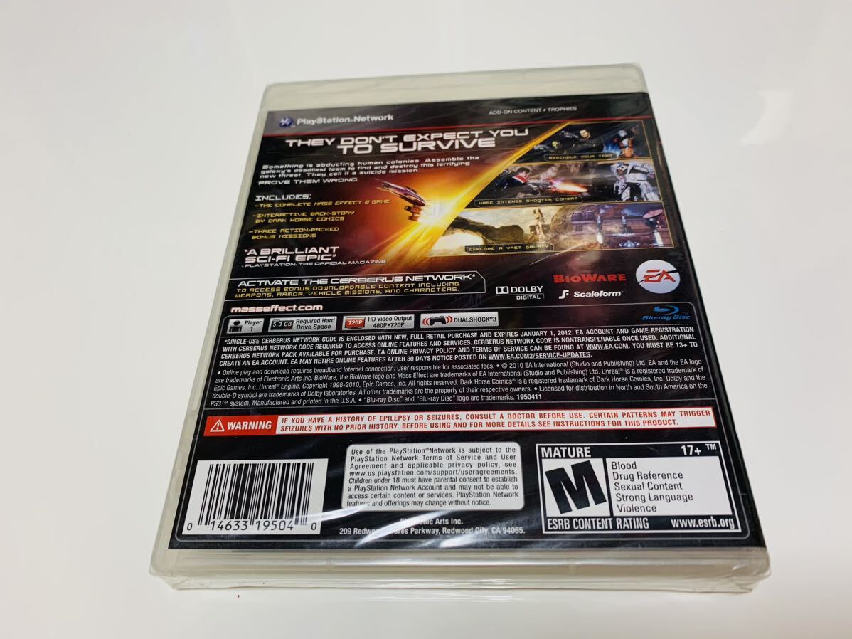 Mass effect 2 PlayStation 3 ps3 import version English ( sealed)