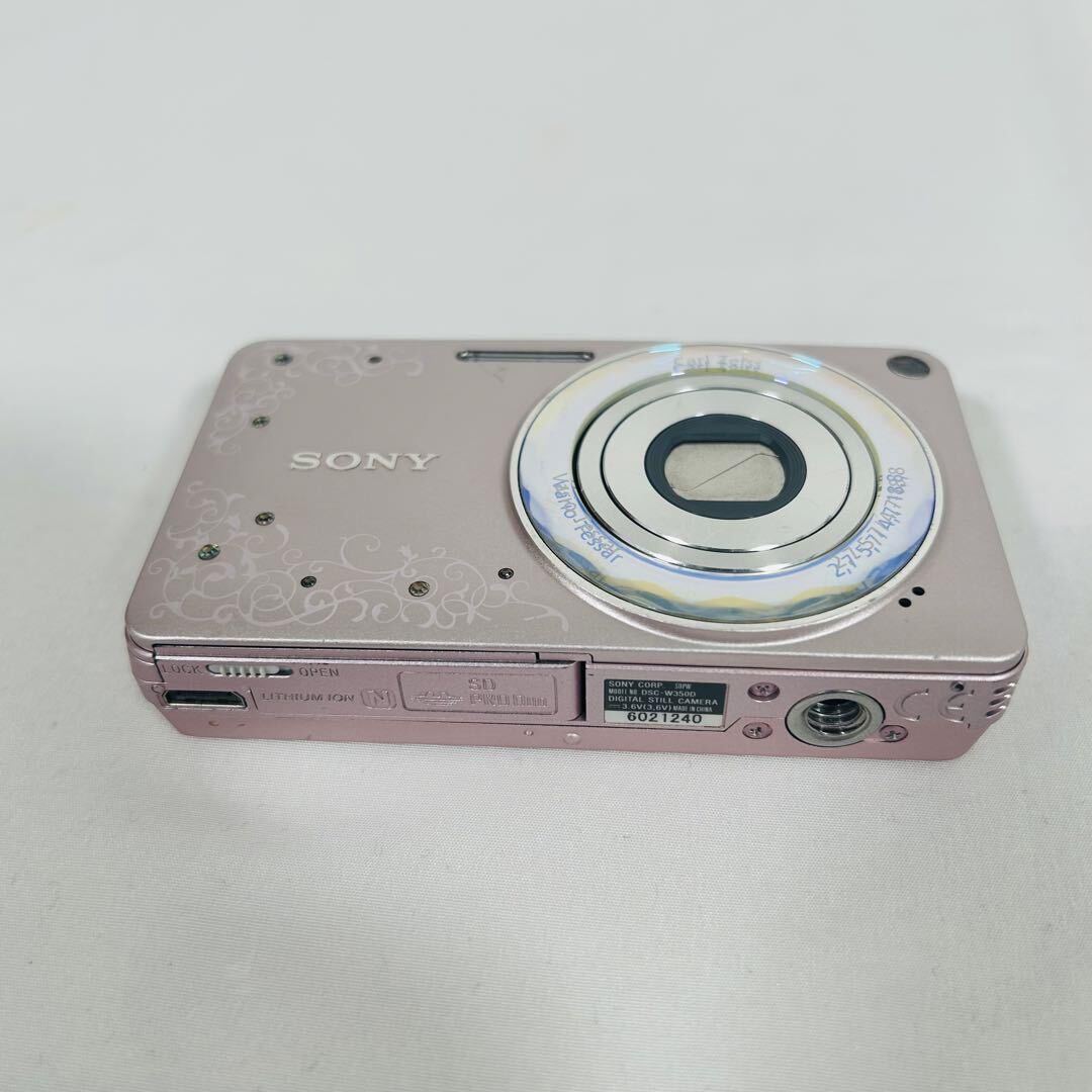 【シャッターOK】SONY ソニー ピンク DSC-W350D  カメラの画像5
