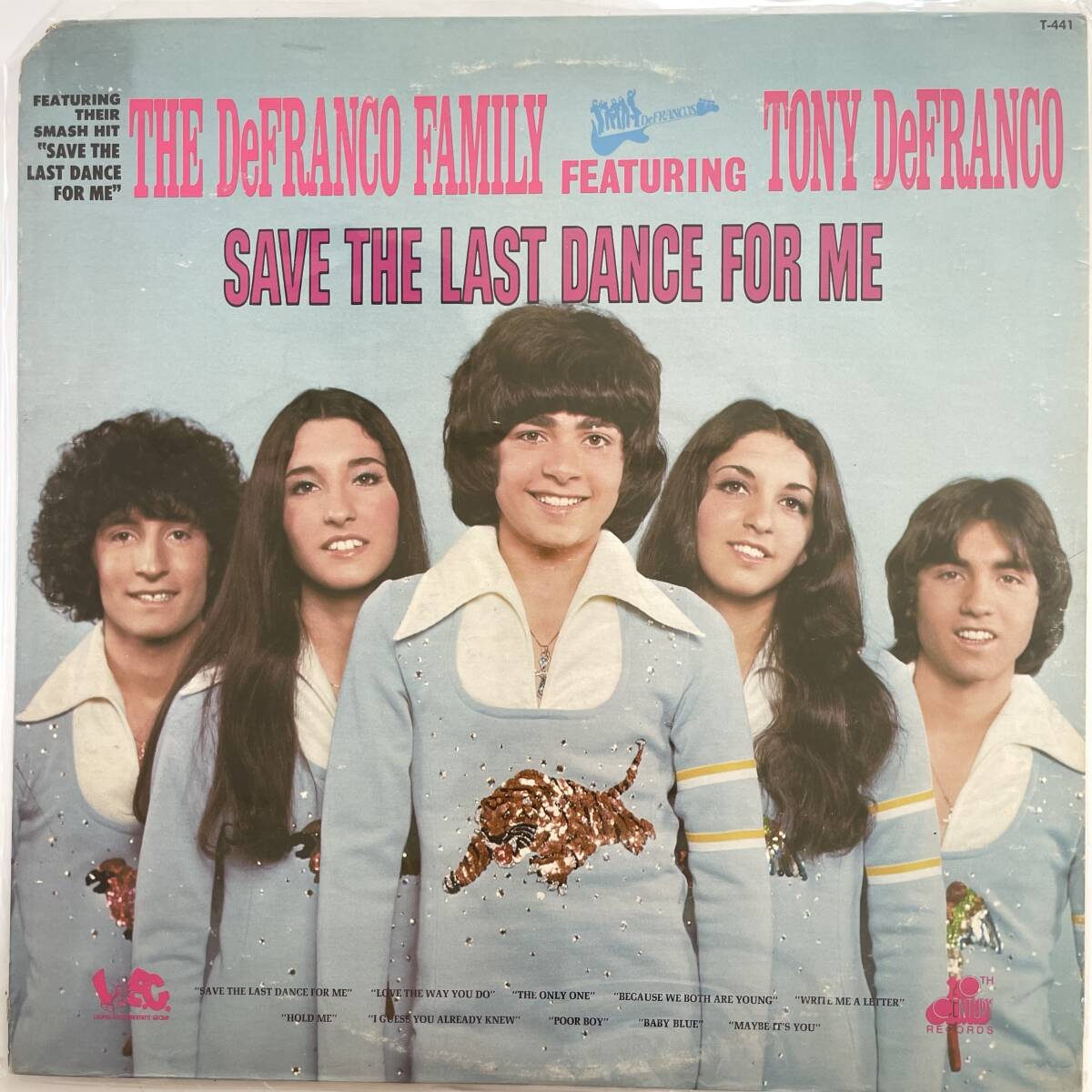 THE DeFRANCO FAMILY / SAVE THE LAST DANCE FOR ME US盤 1974年 オリジナルの画像1