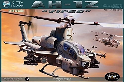 キティホークモデル 1/48 AH-1Z ヴァイパー アメリカ海兵隊攻撃ヘリコプタ_画像1