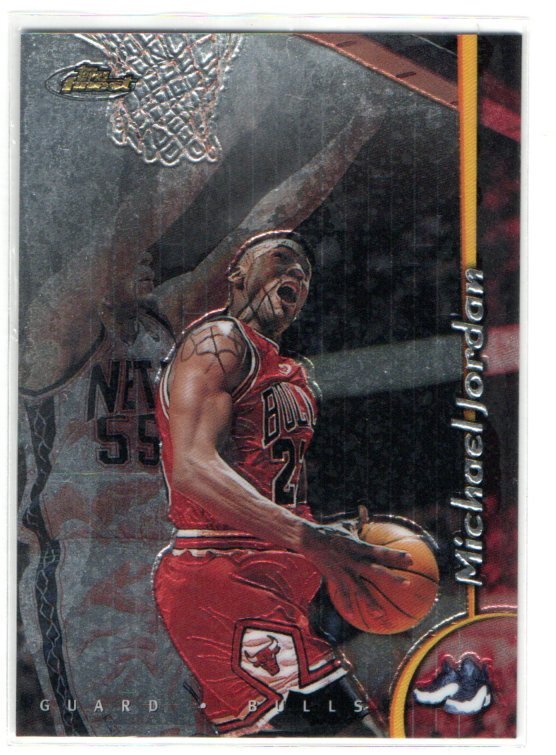 Michael Jordan 1998-99 Topps Finest Non Protected #81