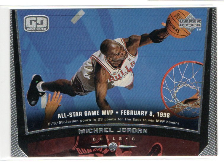 Michael Jordan 1998-99 Upper Deck #23の画像1