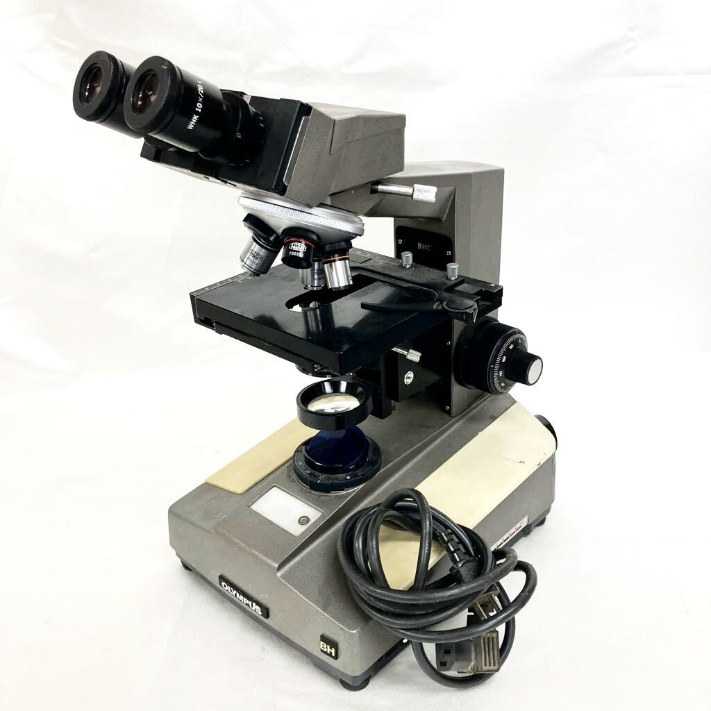 Z1280 antique OLYMPUS Olympus microscope pattern number unknown retro operation not yet verification Junk 