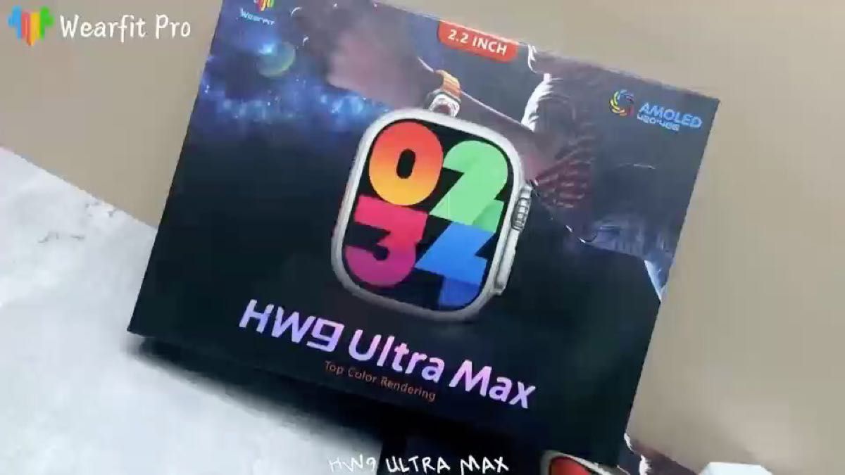特売　HW9 ULTRA MAX　series8 2.2インチAMOLEDスクリーン　高多機能スマートウォッチ