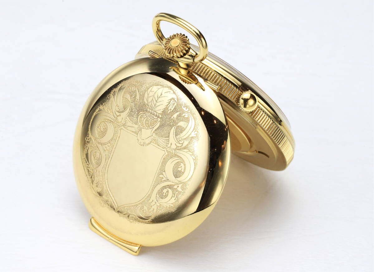 【美品】Berney ベルネイ 懐中時計 手巻き アラーム付き スイス製の画像6