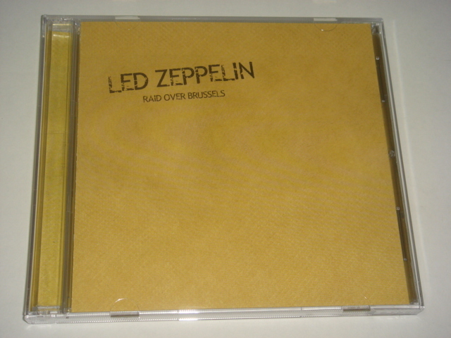 LED ZEPPELIN ★ RAID OVER BRUSSELS ★ 1980 Live ★【2CD】の画像1