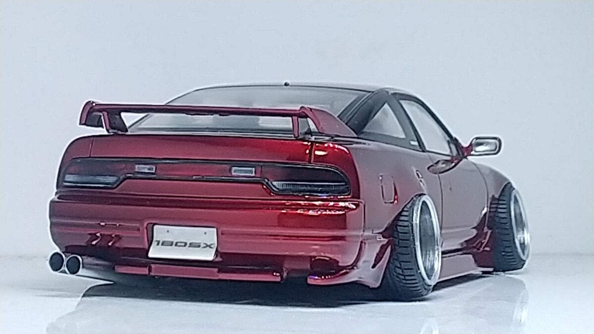 プラモデル 1/24 フジミ 180SX RPS13 完成品 _画像5