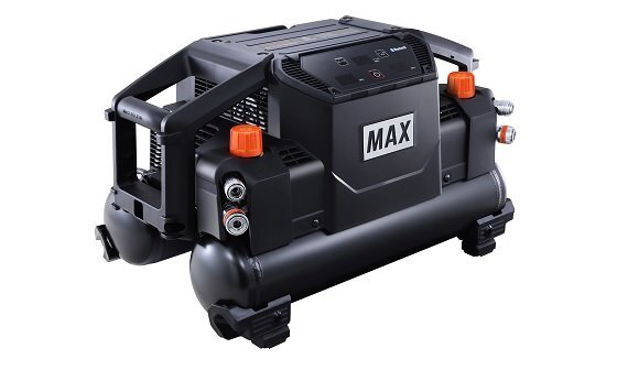未使用 MAX マックス 高圧 スーパーエアコンプレッサ AK-HH1310E ブラック タンク11L 100V AK98476 エアー コンプレッサー コンプレッサ ①の画像1