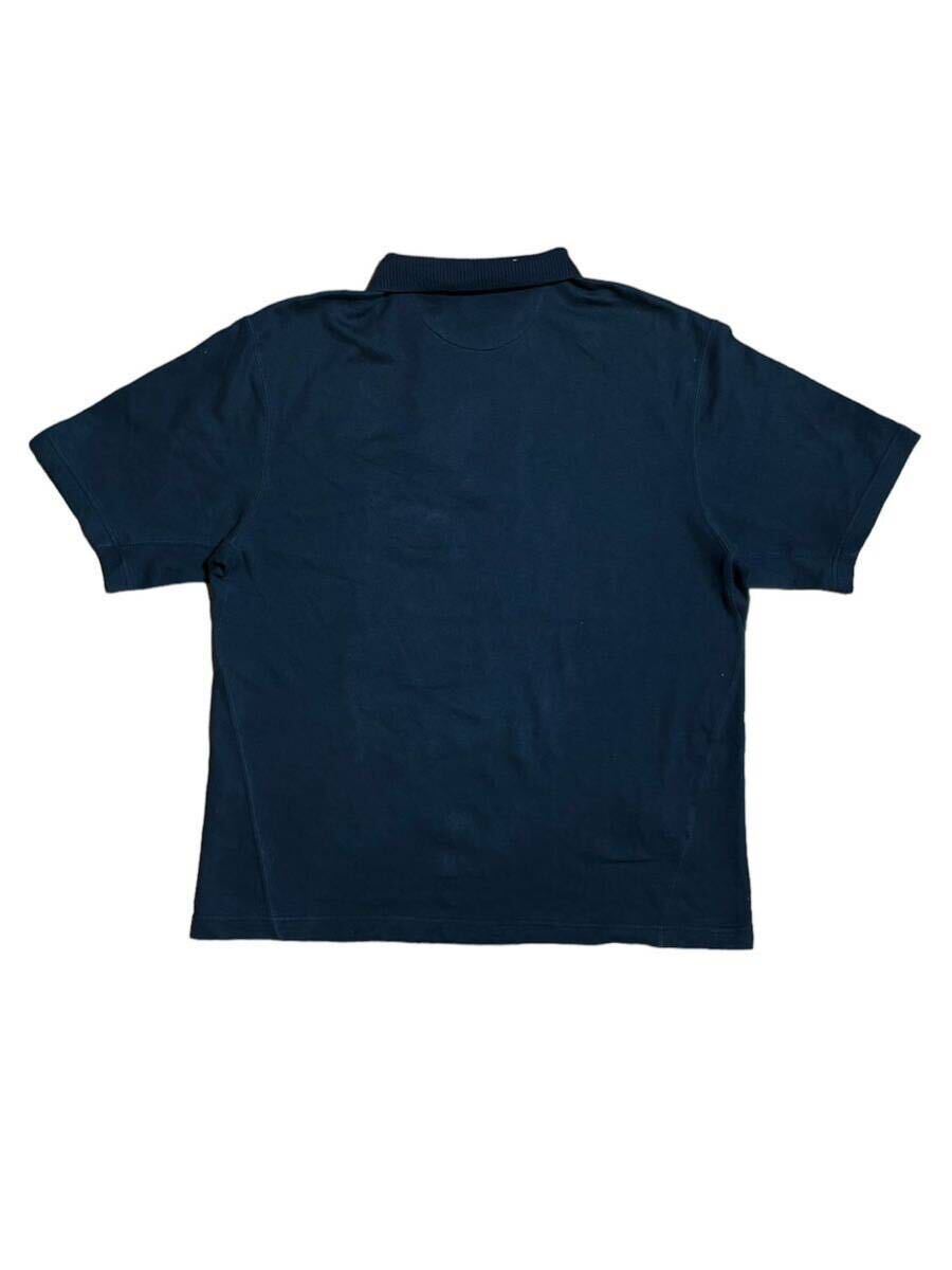 ナイキ NIKE GOLF ゴルフ 半袖 ポロシャツ ハーフジップ ブラック ロゴ刺繍 Lサイズ ム175_画像7