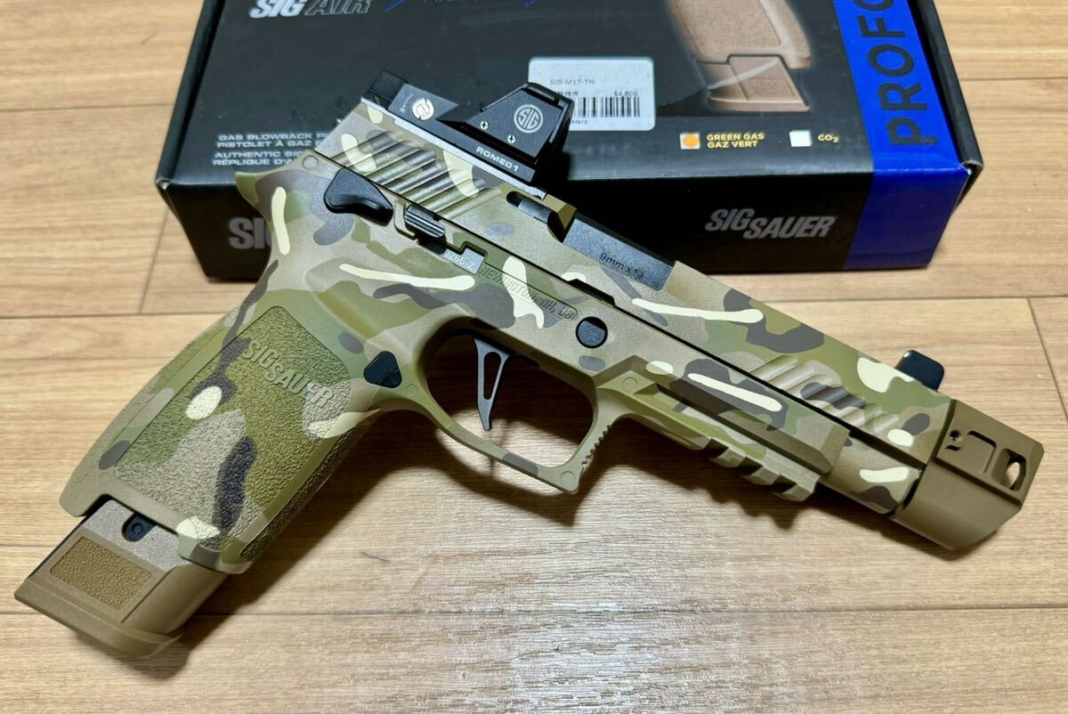 SIG AIR VFC P320 M17 Sera пальто мульти- cam точка сайт есть GBB M18 SIG SAUER ROMEO1 Bomber Airsoft Herrington Arms NOVA GK TACTICAL