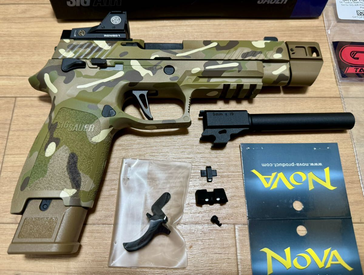 SIG AIR VFC P320 M17 Sera пальто мульти- cam точка сайт есть GBB M18 SIG SAUER ROMEO1 Bomber Airsoft Herrington Arms NOVA GK TACTICAL