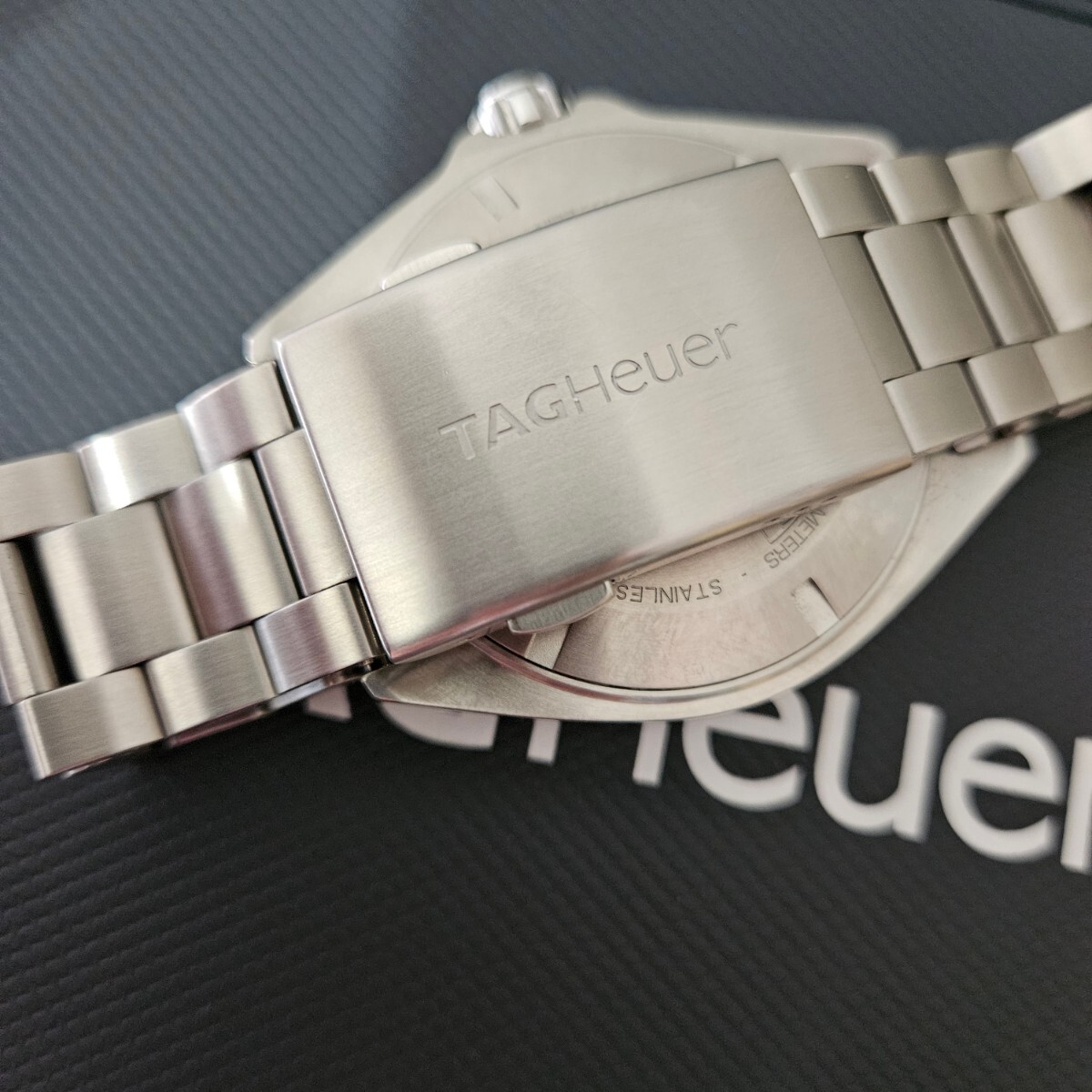 美品 タグホイヤー フォーミュラ1 青 腕時計の画像4