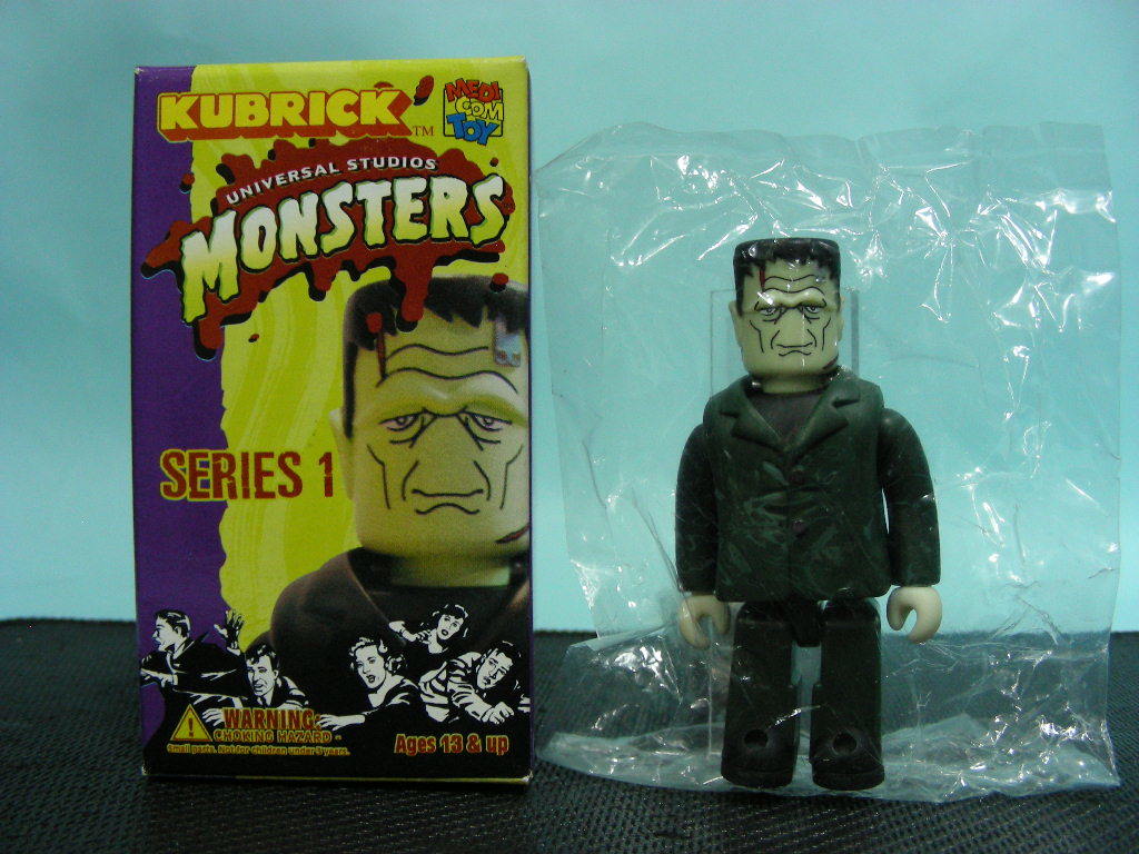 ★KUBRICK UNIVERSAL STUDIOS MONSTERS ユニバーサル スタジオ モンスターズ シリーズ1 ●Frankensteinフランケンシュタイン 内袋未開封品_画像1