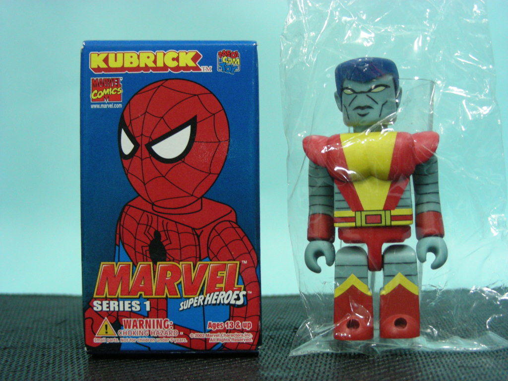 ★KUBRICK キューブリック MARVEL SUPER HEROES シリーズ1 ●COLOSSUS コロッサス X-MEN エックスメン 内袋未開封品_画像1