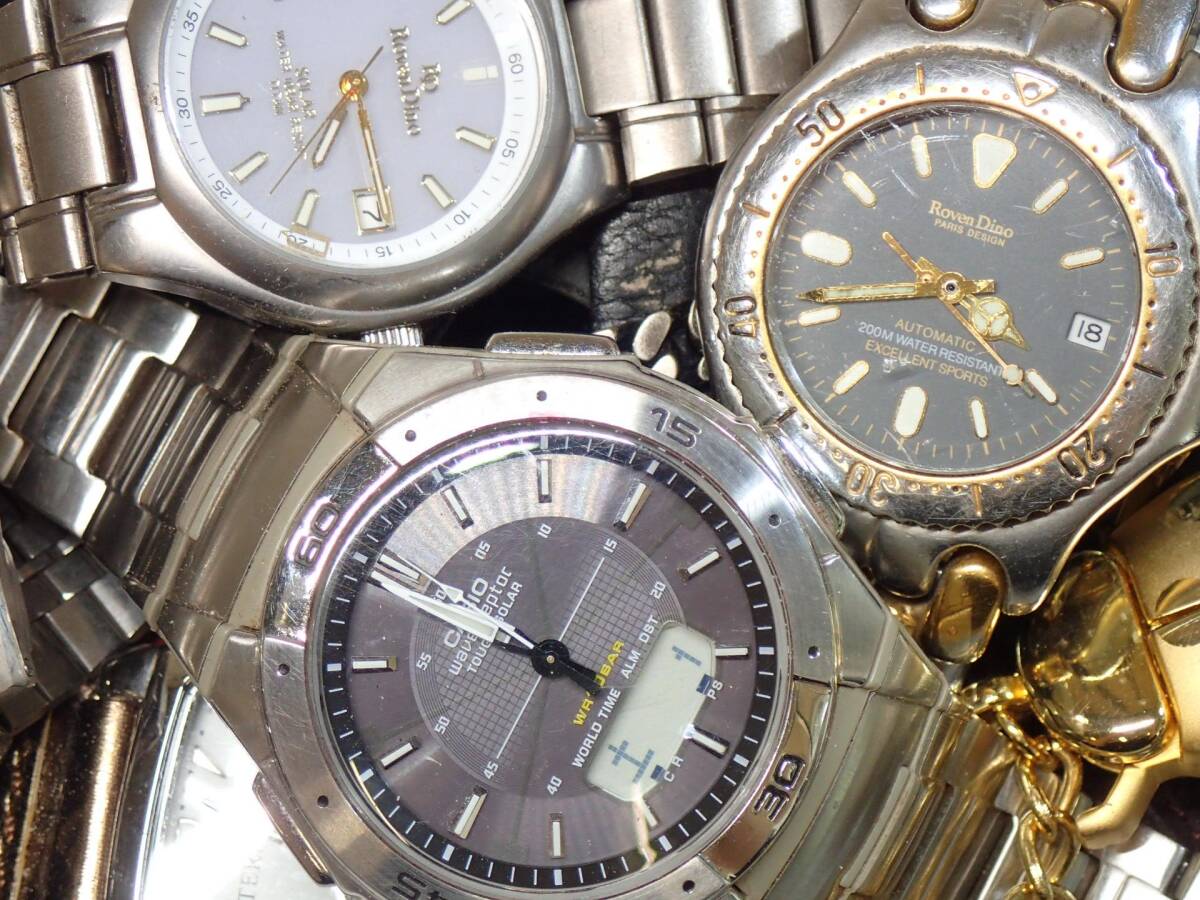 4204[A]■メンズ・レディース腕時計/大量!!まとめ売り■100点以上♪約5.5kg/SEIKO/CITIZEN/CASIO/セイコー・シチズン・カシオ他/ジャンクの画像8