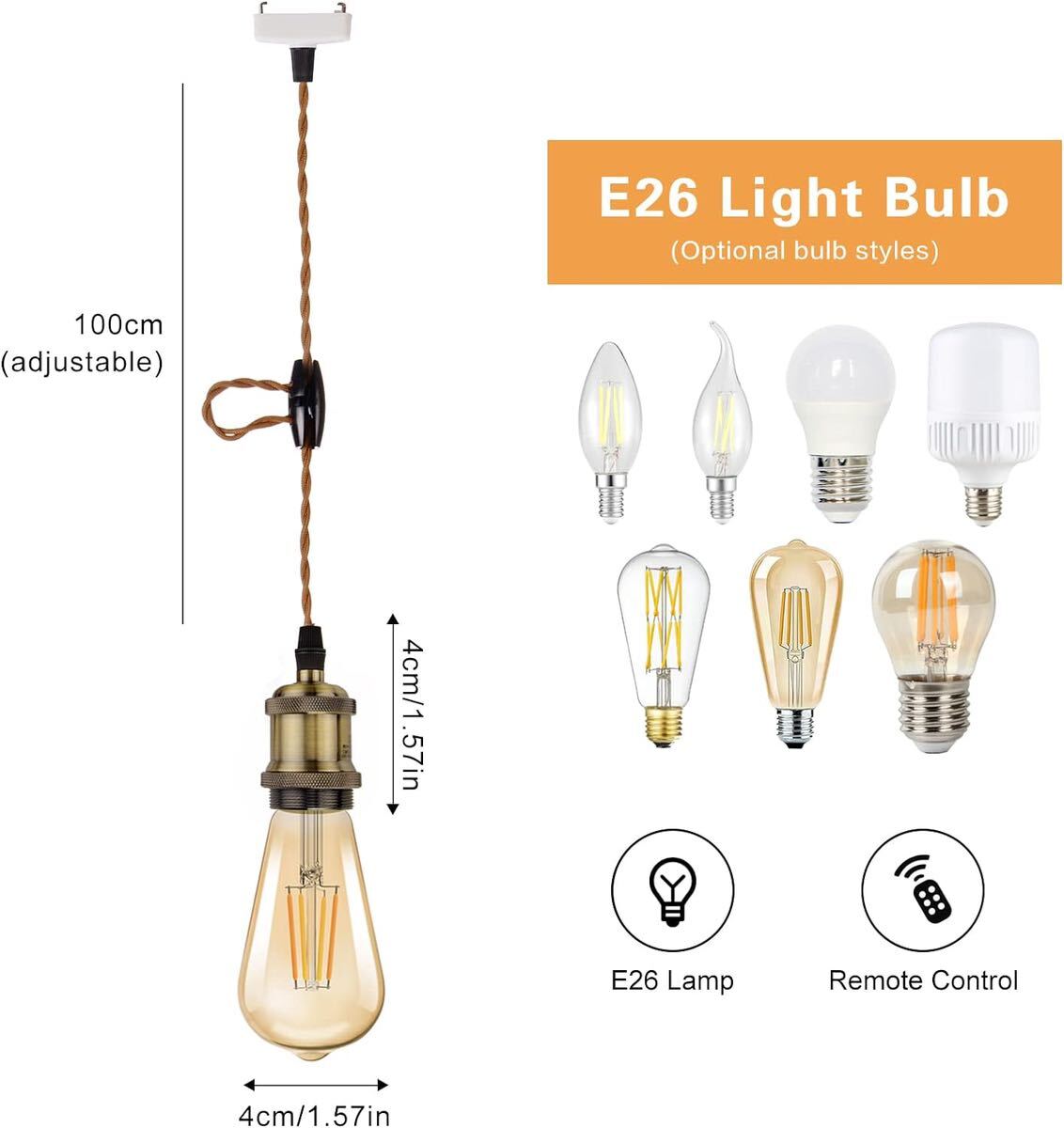 6320 - сильно сниженная цена -Arturesthome лампа для подвеска гнездо лампа 3 шт E26 застежка потолочный светильник подвешивание ниже код имеется переключатель имеется retro античный 