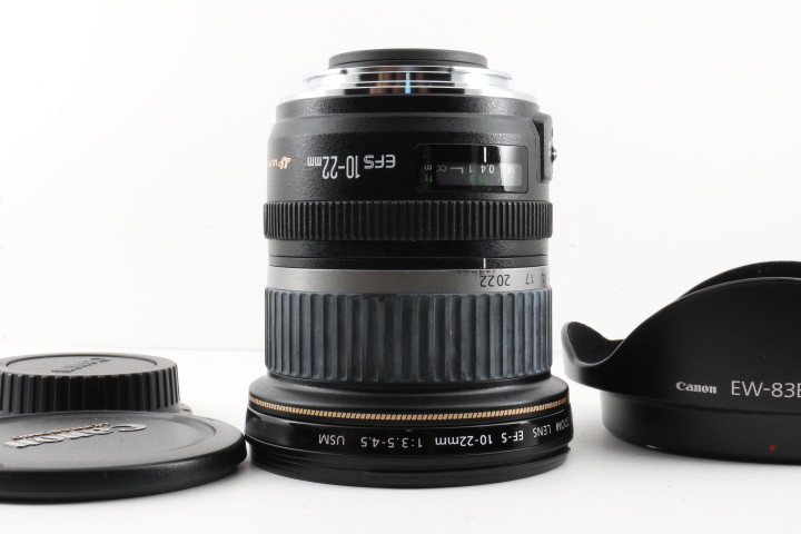 * rare goods * CANON EF-S 10-22mm F3.5-4.5 USM #J004