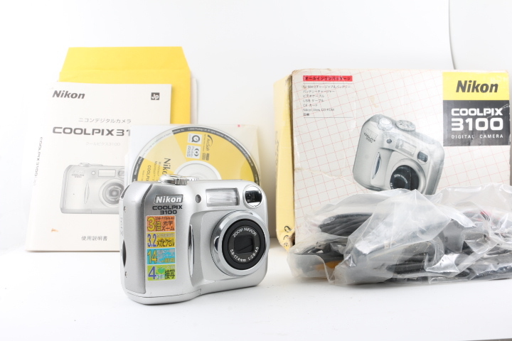 ★良品★ NIKON COOLPIX 3100 単三電池式★元箱付き★ #J309