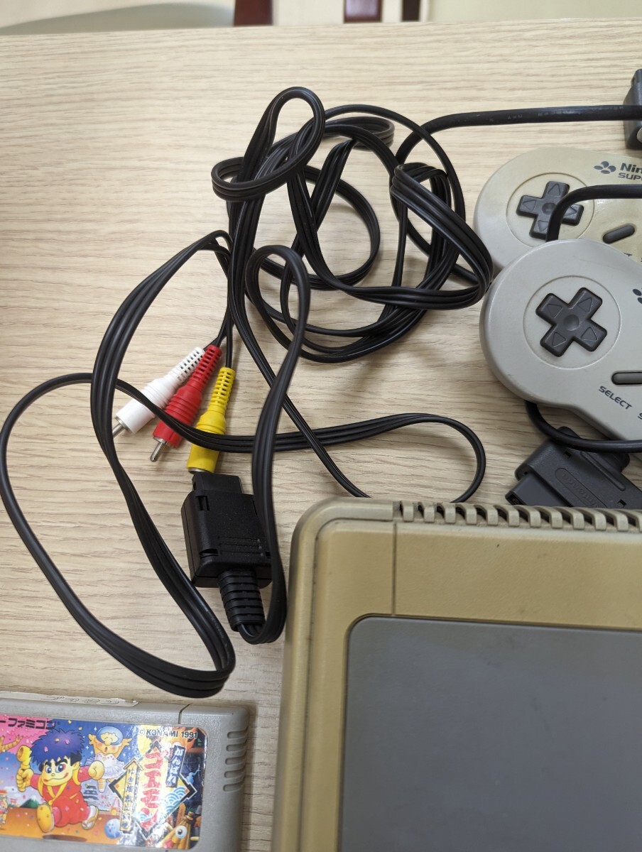  Super Famicom nintendo Nintendo SFC soft complete set game AC adaptor missing junk treatment soft . summarize super ...