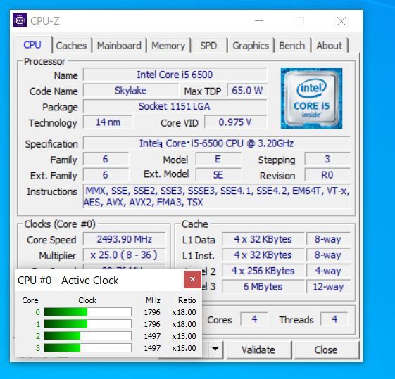 【好調・保証】★i5-6500★3.2GHz(ターボ時3.6GHz)SR2L6,4C/4T,Skylake,LGA1151★の画像3