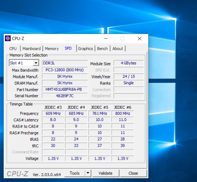 【即決】★PC3L-12800U/8GB=4GBx2　SKhynix★保証付き★_画像5