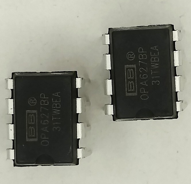 オペアンプ、OPA627BP、２個と２回路DIP化オペアンプ基板のセットの画像1