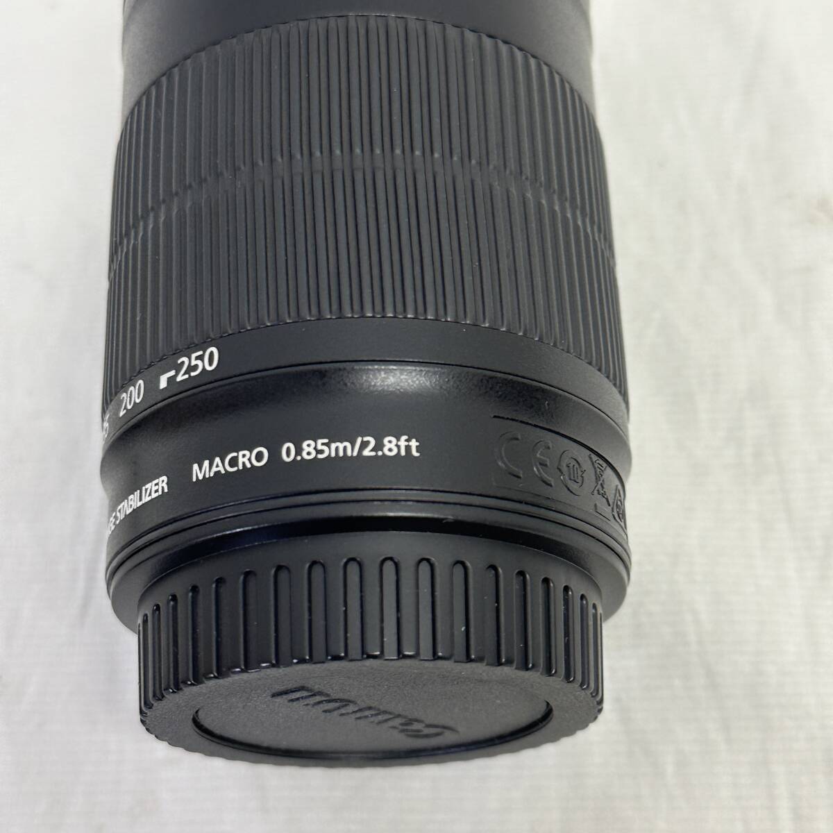 Canon　キャノン　望遠ズームレンズ　EFS 55-250mm　MACRO 0.85m/2.8ft　1:4-5.6 IS STM　レンズ　一眼カメラ　ZOOM LENS　一眼レフ_画像8