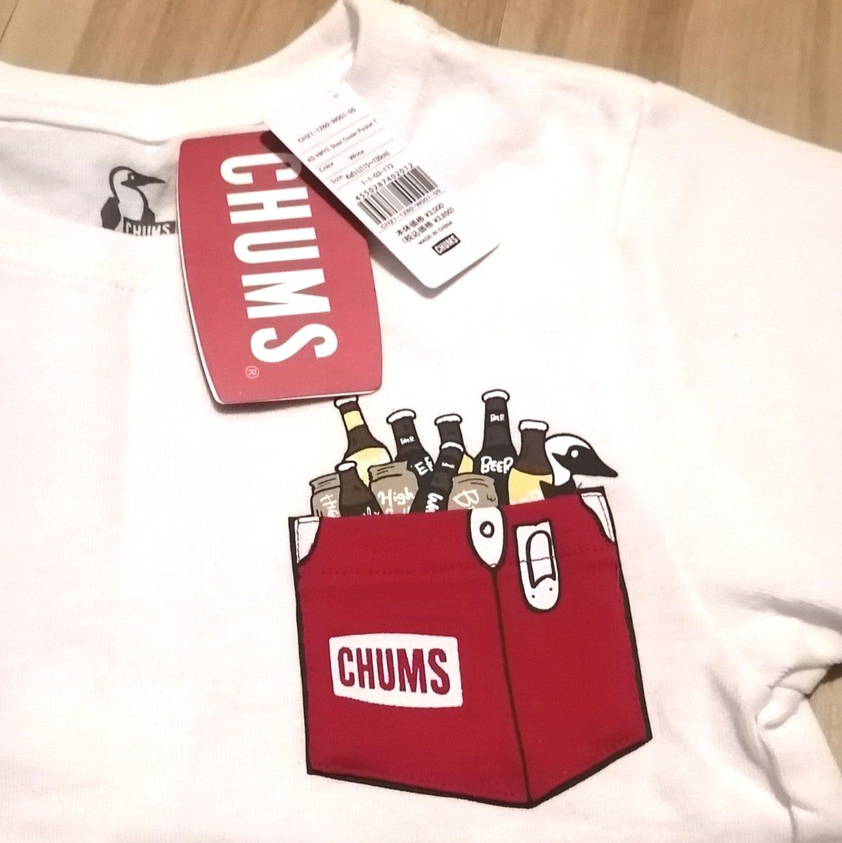 CHUMS キッズ Tシャツ 新品 Kid'sL115-130 子供服 チャムス ブービーバード