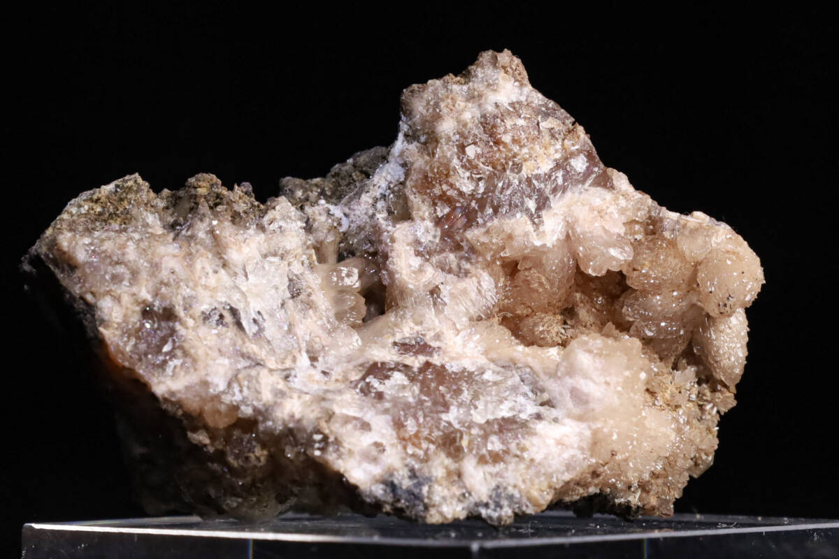 可愛い妖精的 比較的新しく発見された希少鉱物 オルミアイト(オルミ石) カルサイト 40g 鉱物 標本｜南アフリカ N'Chwaning II 鉱山産_画像2