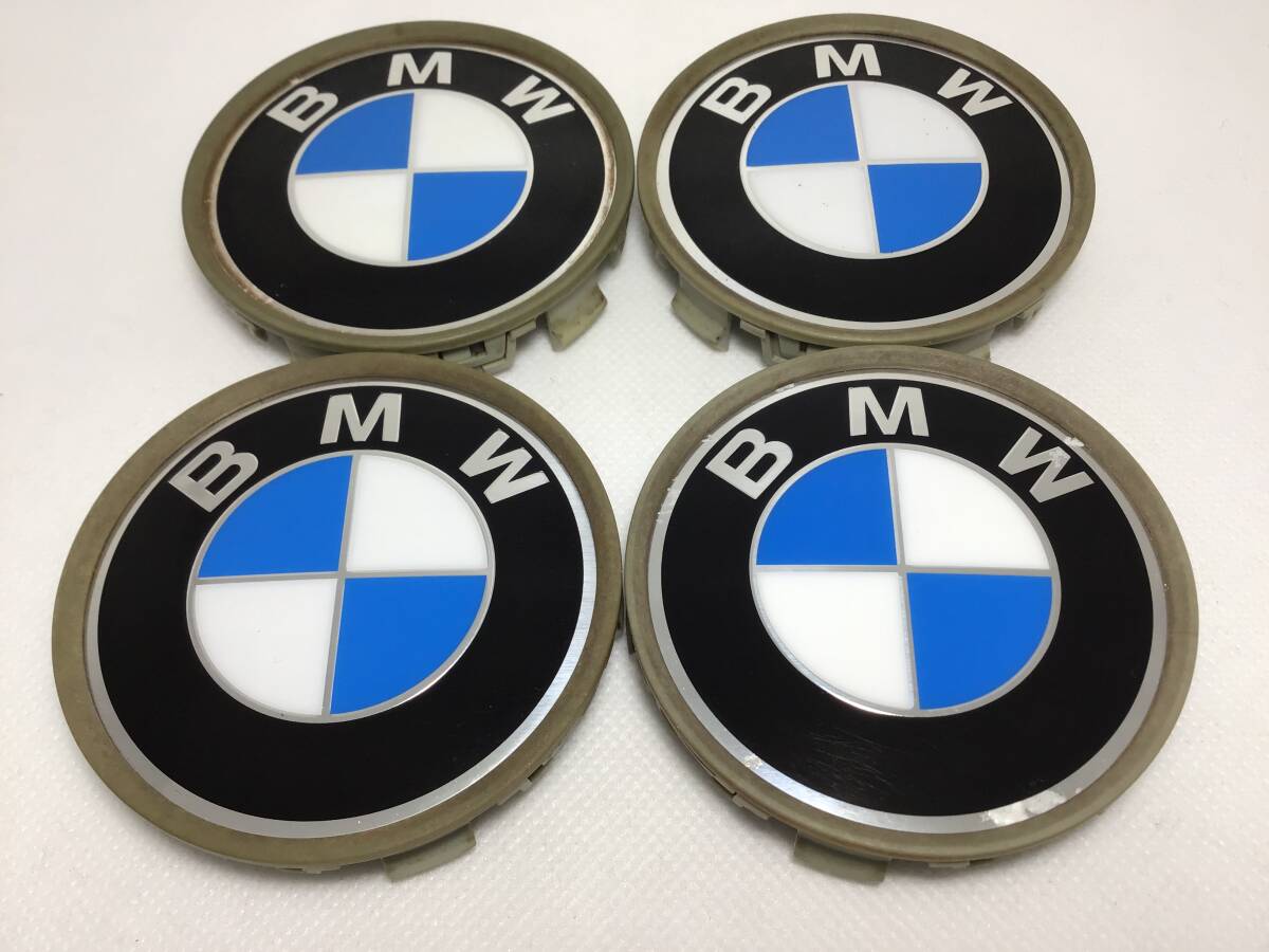 354】 即決 BMW 純正 ホイール センターキャップ 4個 ホイールキャップ の画像1