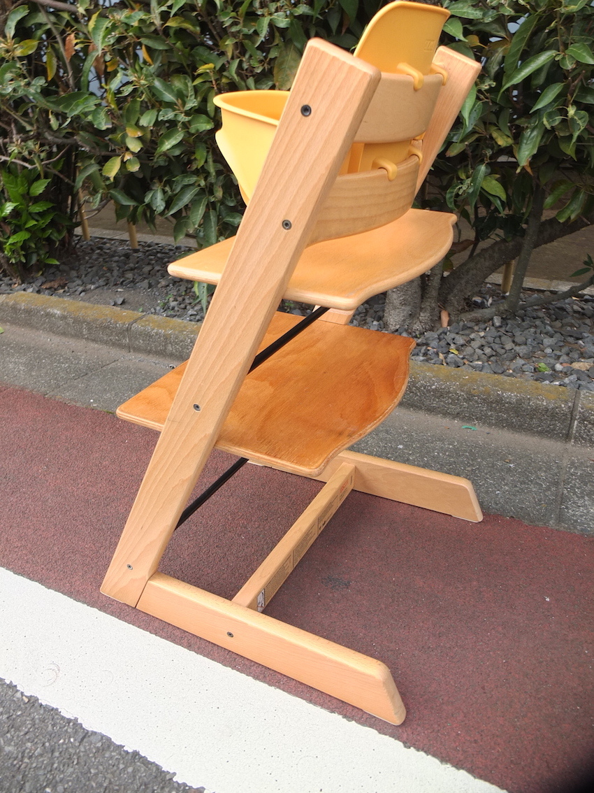 STOKKE Tripp Trapp Chair ストッケ トリップトラップ ベビーセット付き 高さ調整チェア チャイルドチェア チェア 子供椅子 ベビーチェアの画像5
