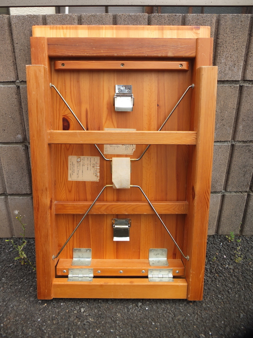  старый модель MUJI Muji Ryohin сосна материал складной стол складной складной стол из дерева хорошая вещь план * прямой получение возможность товар 