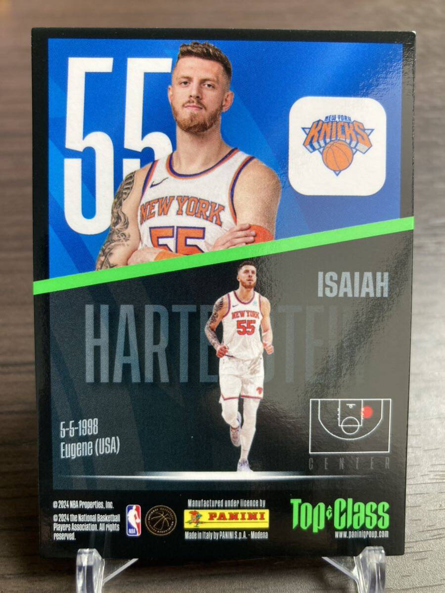 Isaiah Hartenstein 2023-24 Panini Top Class Holo Giants NBA Basketballの画像2