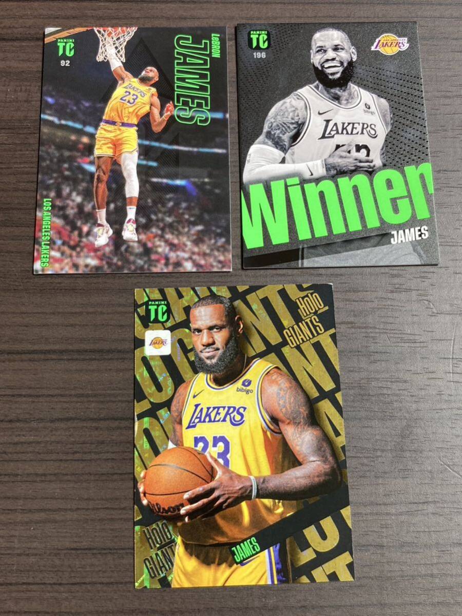 3枚Set Lebron James 2023-24 Panini Top Class Base/Winner/Holo Giants NBA Basketball レブロンジェームズの画像1