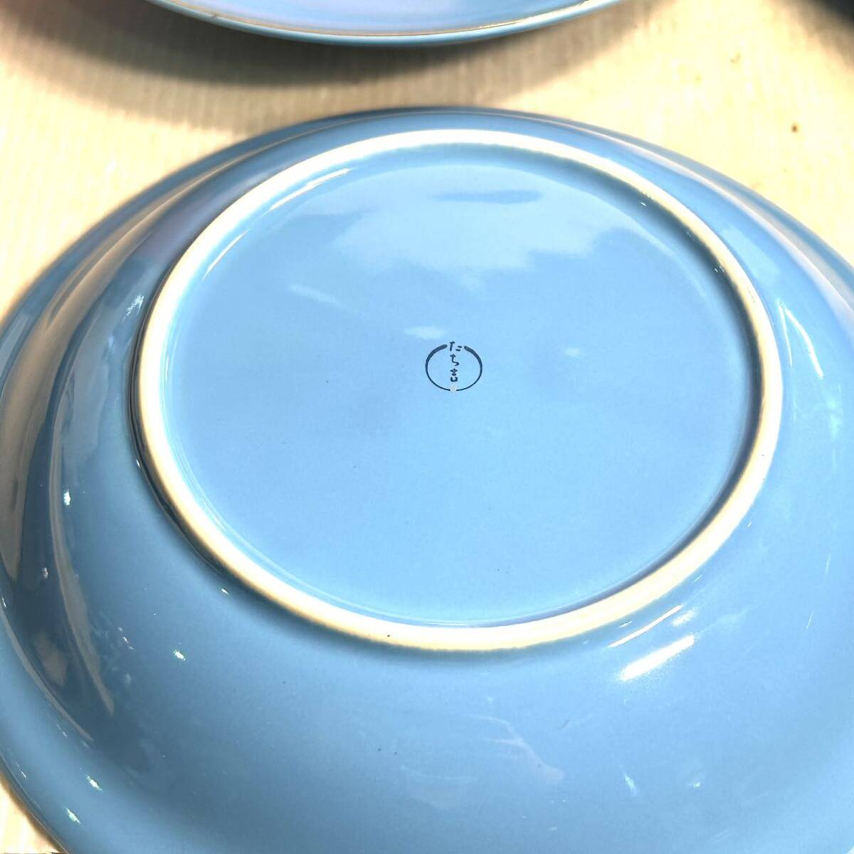 【未使用】たちきち たち吉 陶器 パスタ皿 カレー皿 5枚入り (B3568)の画像7