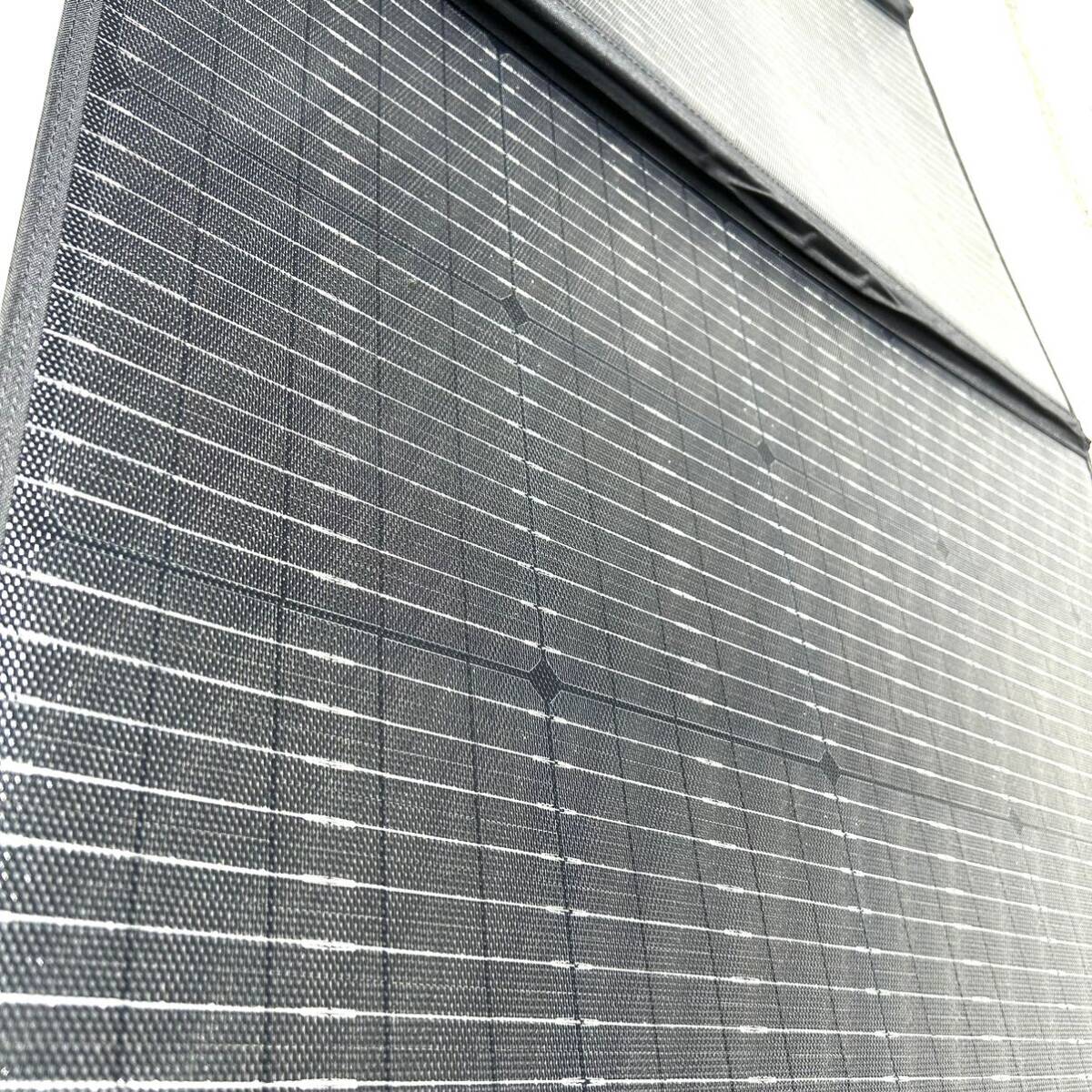 【美品】ブルーティ BLUETTI PV350 ソーラーパネル 350W 最新型ETFE太陽光パネル高転換率 IP65防水 収納型 (B3693)の画像4