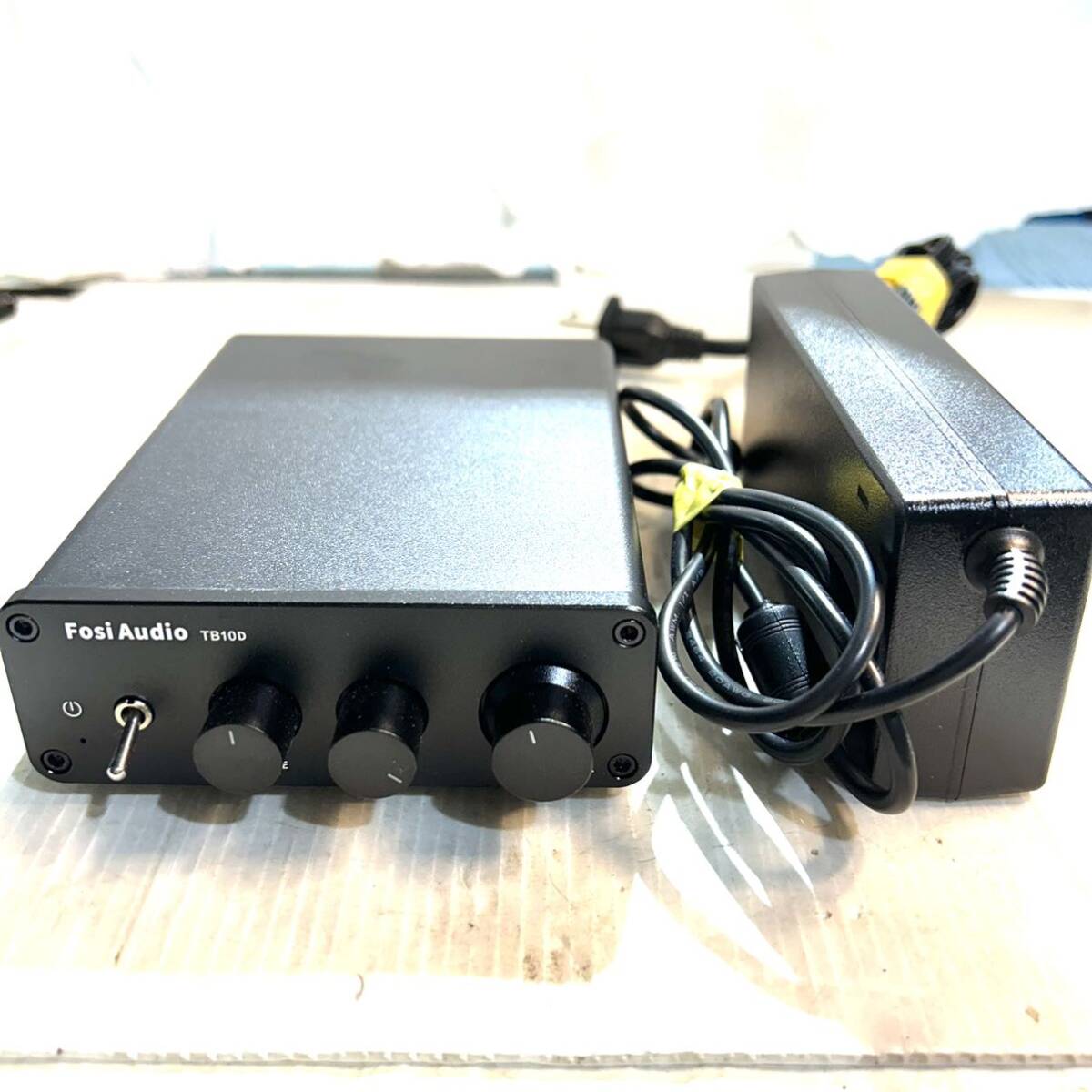 Fosi Audio TB10D デジタルアンプ HiFi ステレオ 通電確認済み (B3765)_画像1