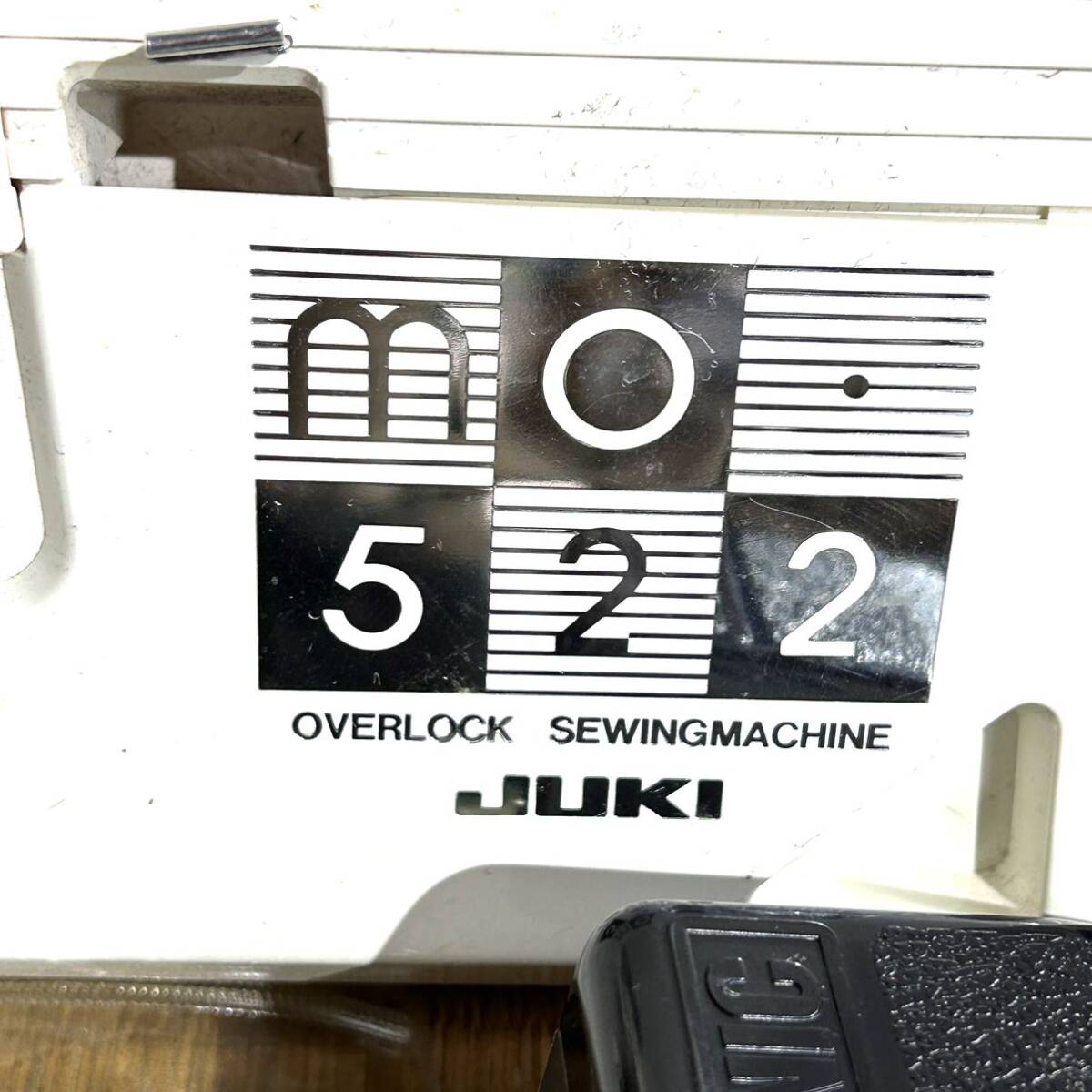 【1円スタート】JUKI ジューキ ロックミシン MO-522 動作品 (B3810)