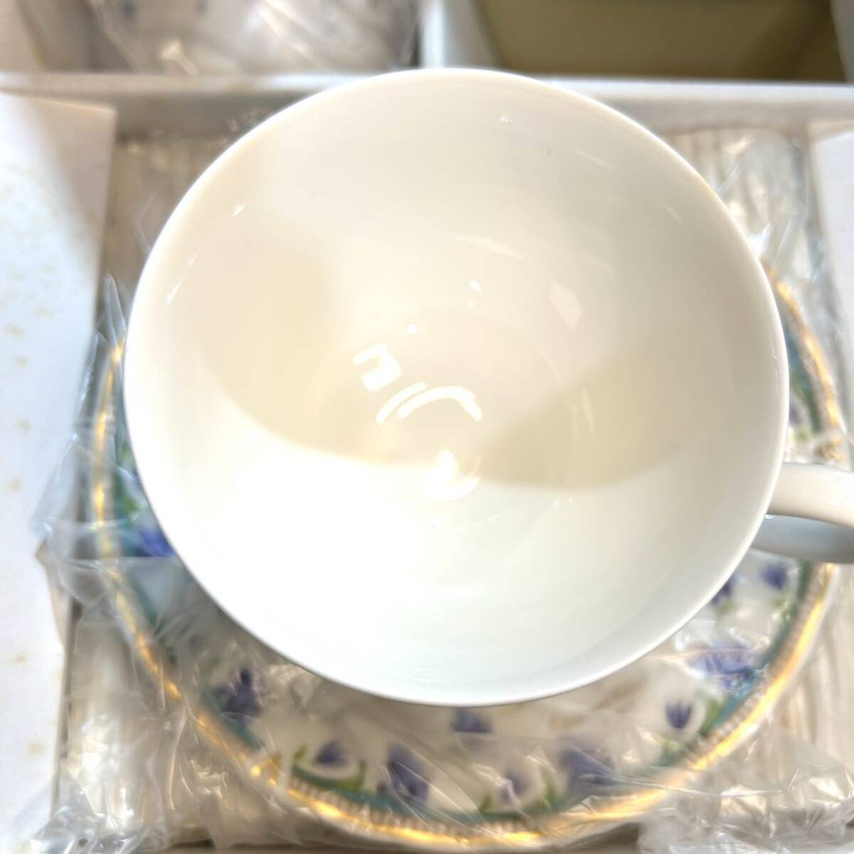 【未使用】長期保管品 Giovanni Valentino カップ&ソーサー マグマカップ コーヒーカップ 洋食器 (B3945)_画像3
